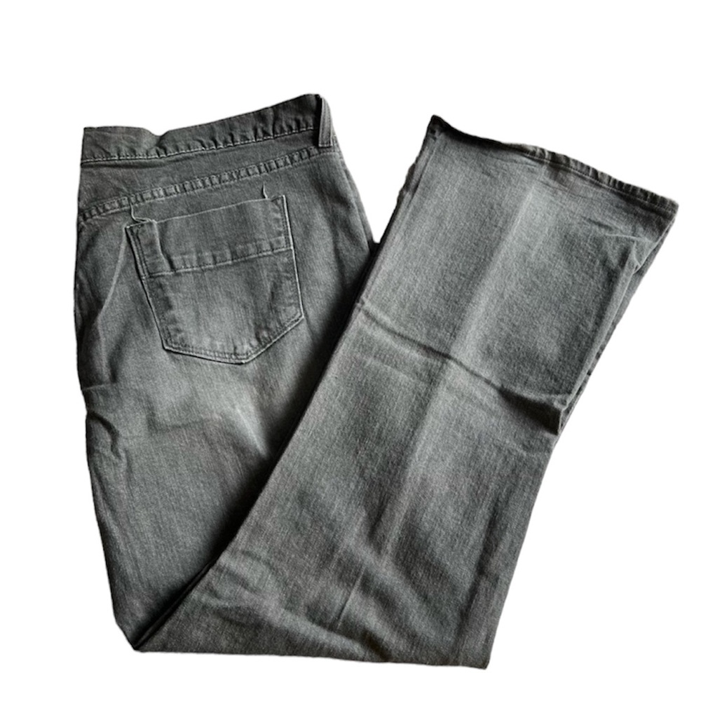 Old Navy Women's Gray Flare Leg Jeans